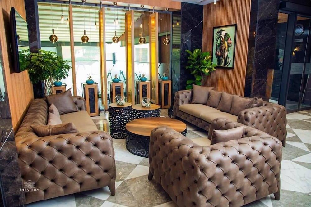 Theatrum Hotel Baku Exterior foto Lobby